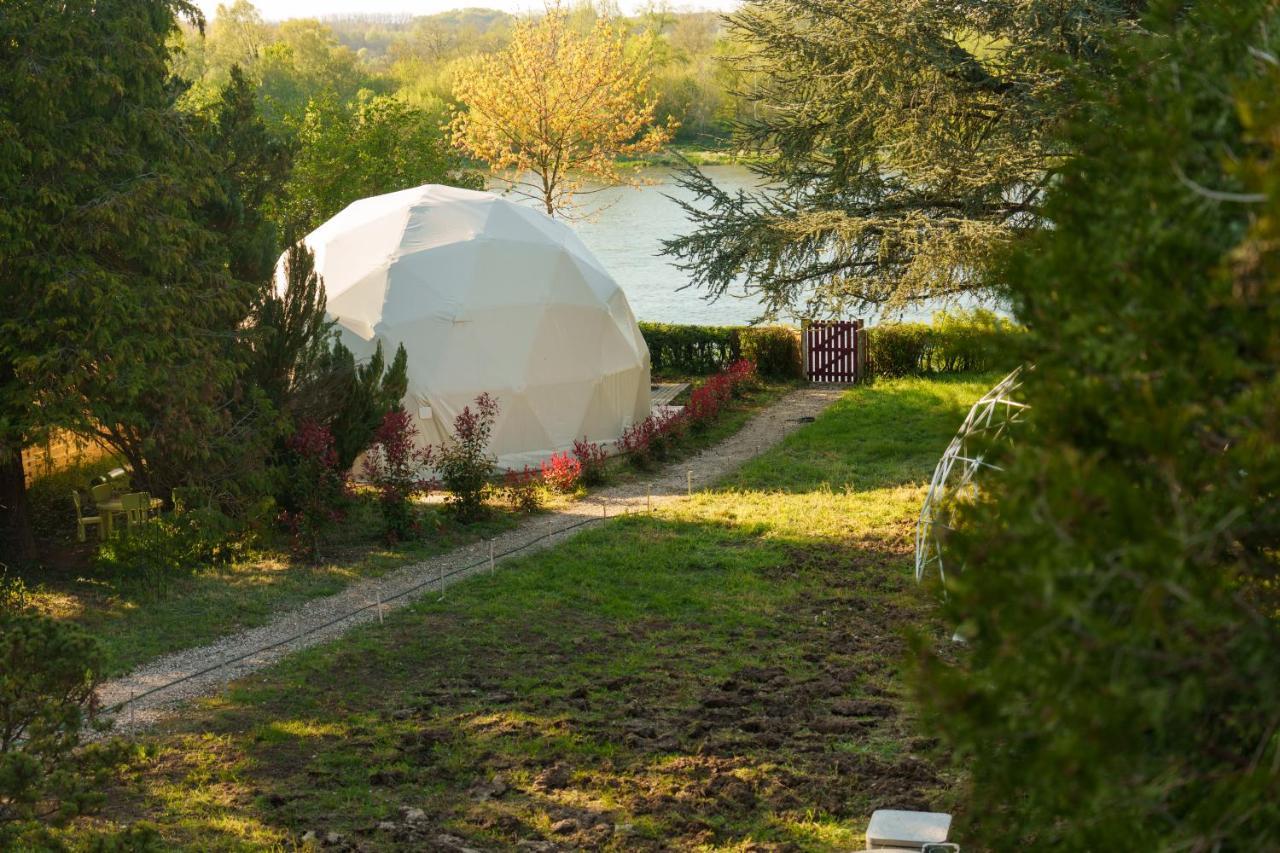Dome Avec Vue Sur Loire Proche De Chambord Villa Saint-Dyé-sur-Loire Exteriör bild